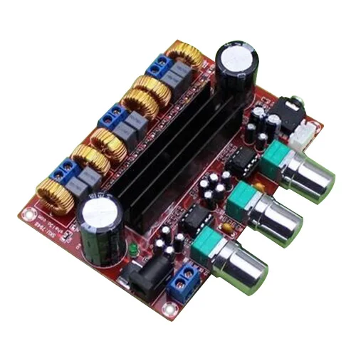 Плата усилителя TPA3116D2 50Wx2 + 100W 2 1 канальный цифровой сабвуфер Мощность 12 ~ 24V |