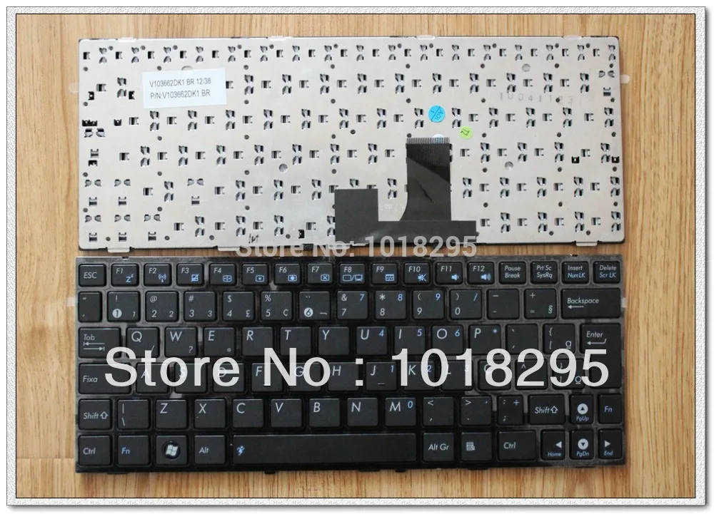 Бразильская Клавиатура для ноутбука asus 1001HA 1001HAG 1001HT 1001P 1001PG 1001PGO 1001PQ 1001PQD 1001PX 1001PXD с
