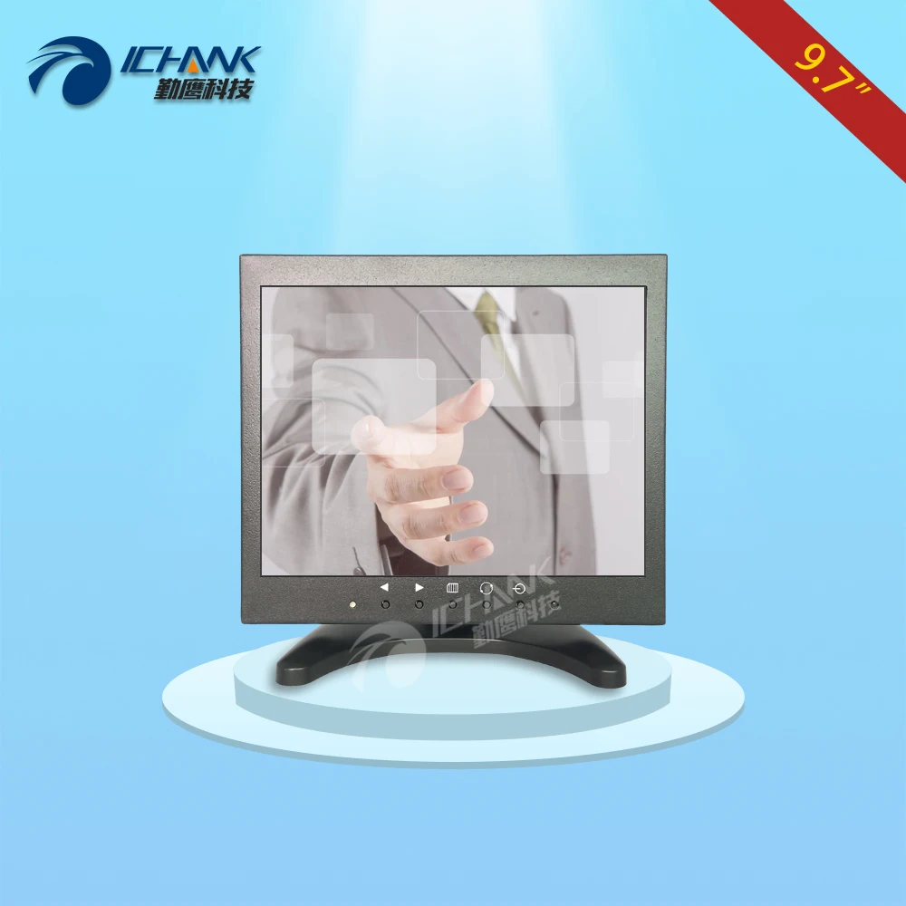 

ZB097TC-V591/9.7 inch 1024x768 4:3 HDMI VGA Stand Wall-mounted Metal Case Industrial Equipment Touch Monitor LCD Screen Display