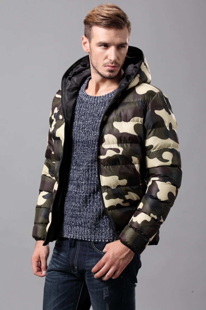 

Winter men's jacket 2017 new brand high quality camouflage warm men's jacket and coat heavy overcoat men's coat ZHUZIHAO M-XXXL