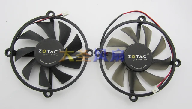Best Quality Original Sapphire 4830 graphics card fan for ZOTAC MSI PLA08015B12HH line 2