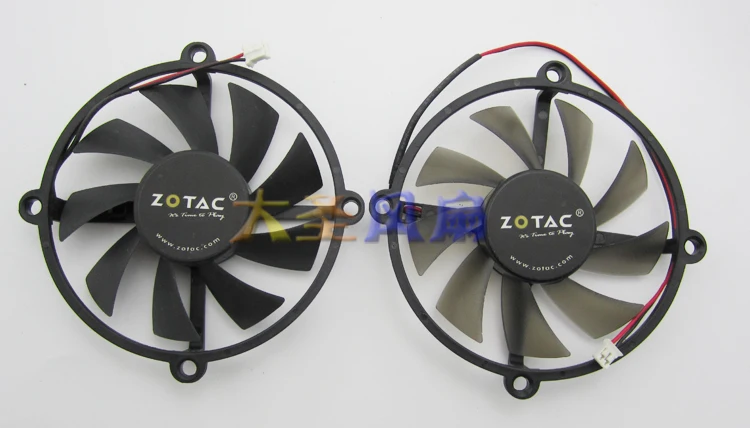 Оригинальный вентилятор видеокарты Sapphire 4830 для ZOTAC MSI PLA08015B12HH line 2 | Компьютеры и