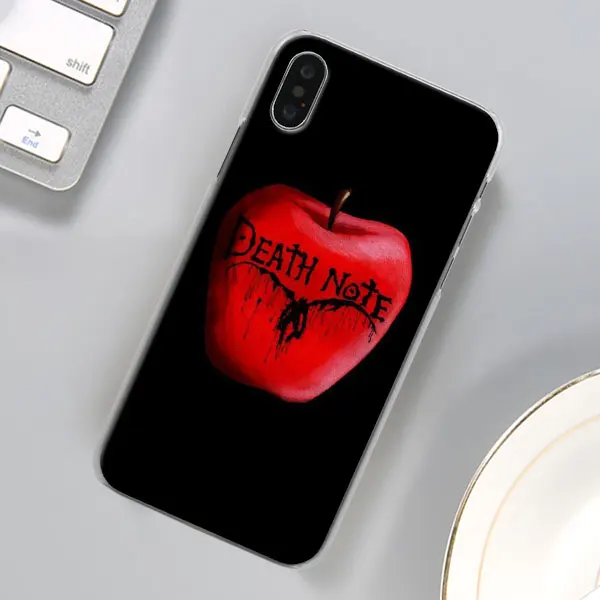 Death Note чехол для телефона для Apple iPhone X XR 7 8 Plus 6 6s Plus XS MAX 11 Pro Max SE чехол для телефона Coque - Цвет: 05