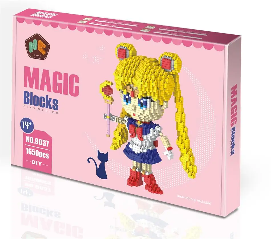 HC Blocks Sailor moon 9037-x