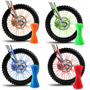 

Motorcycle Dirt Bike Enduro Off Road Rim Wheel spoke skins For honda crf 450 CR CRF XR XL 85 125 250 500 KTM KAWASAKI YAMAHA BMW