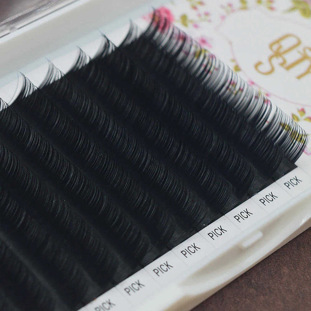 1pc Camellia Eyelash Pandora 3D 6D 0 07mm B C D of Mixed length Volume Mink 1