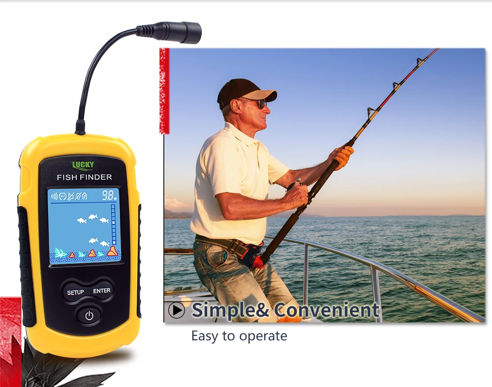 Findfish Wireless Portable Sonar Fish finder (5)