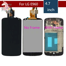 4.7'' Display For LG Optimus Google Nexus 4 LCD Display For LG E960 LCD Touch Screen Nexus4 LCD With frame Replacement 4.7'' Display For LG Optimus Google Nexus 4 LCD Display For LG E960 LCD Touch Screen Nexus4 LCD With frame Replacement