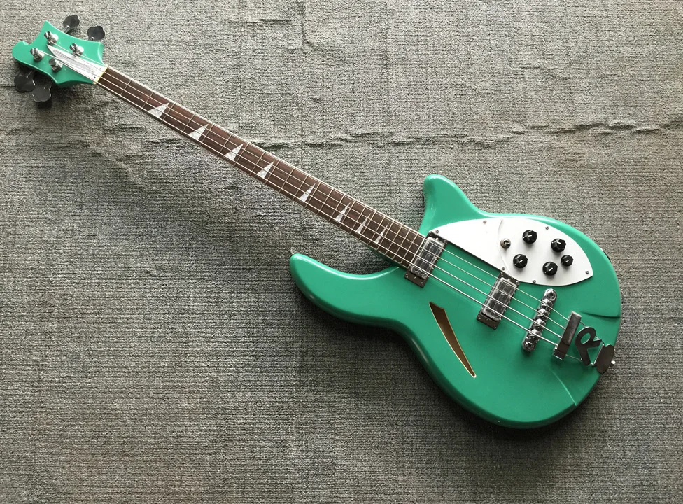 

4 Strings Rick electric Bass guitar, Semi-hollow Guitar