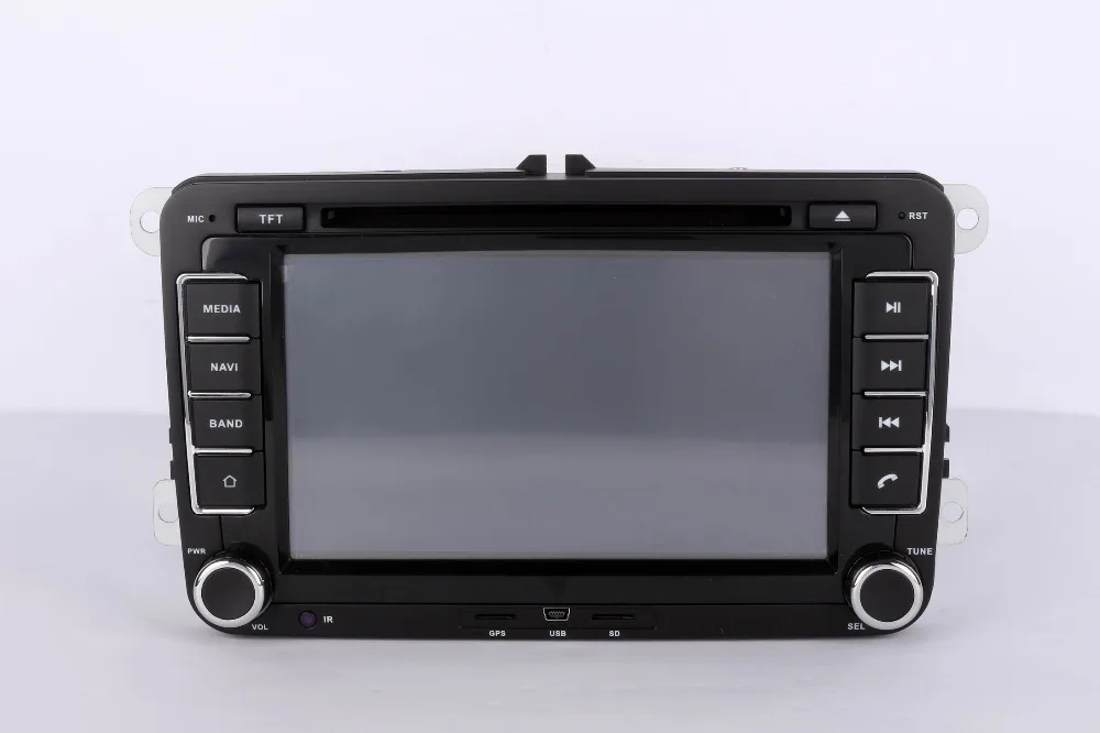 Clearance AHHDMCL Car Multimedia Player Stereo Radio Audio DVD Android 9.0 GPS Navigation 2G RAM For Universal 0
