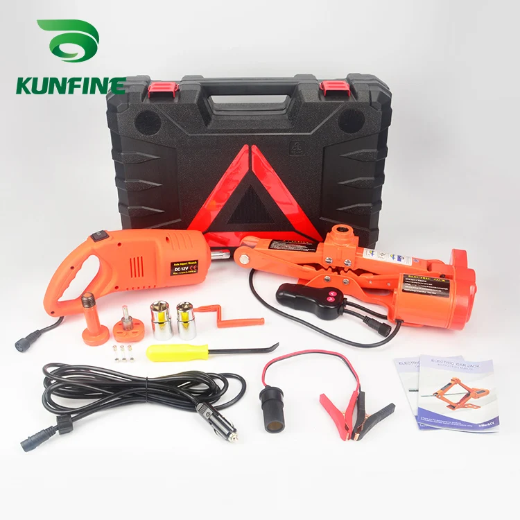 3T electric scissor jack &Electric wrench set 381-1 (1)