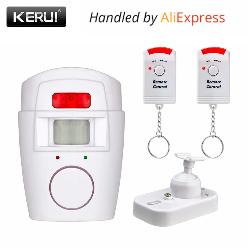 Home Security PIR MP Alert Infrared Sensor Anti theft Motion Detector
