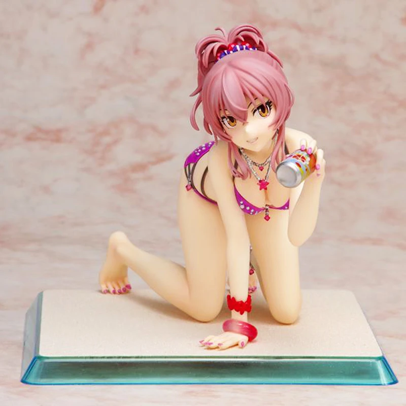 

Free Shipping 5" The Idolmaster Anime Cinderella Girls MIKA JOUGASAKI Boxed PVC Action Figure Collection Model Doll Toys Gift