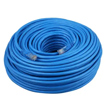 

Flat CAT6 Ethernet 100M / 1000Mbps Patch Cable Network RJ45 PLAT In Wholesale 5M to 50MLength: 50M Cat6