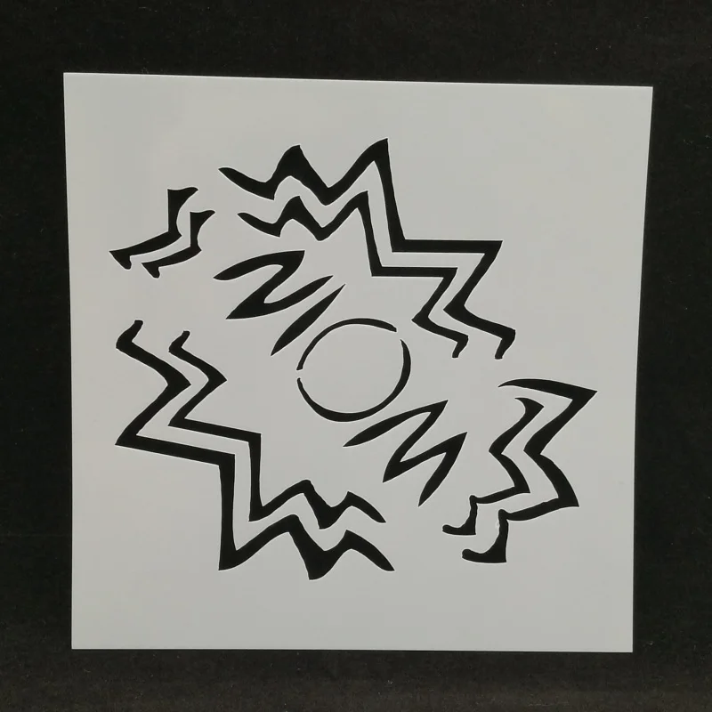 Wow Stencil A Strati Disegno Stencil A Spruzzo Di Colore Per Album Fai Da Te/Album Fotografico Da Colorare, Stencil Per Pittura, Decorazioni Per La Ca