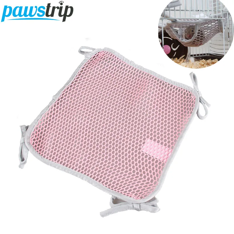 Сетчатый гамак pawstrip для домашних животных крыса ежик коврики кровати подвесная