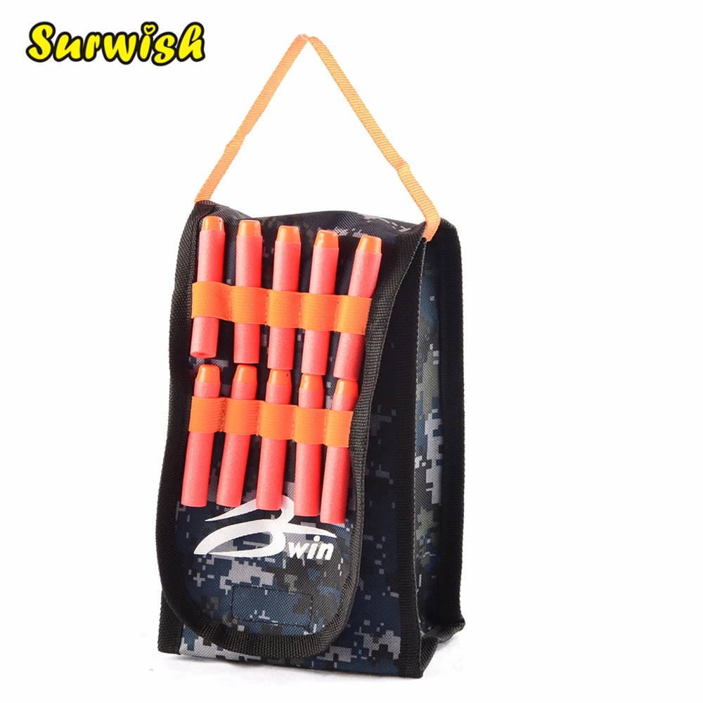 

SurwishTeams Supplementary Bag Tactical Cartridge Pack for Nerf Elite Series - Camouflage