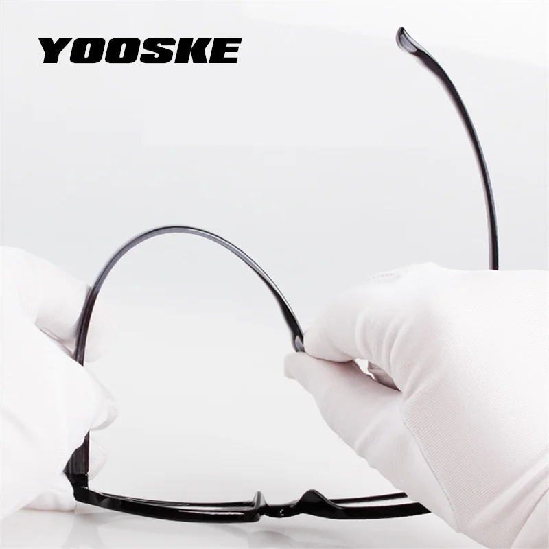 YOOSKE модные ультралегкие очки для чтения с лямкой на шее для мужчин и женщин, Анти-усталость, HD полимерные линзы, очки для чтения, 1,0, 2,0, 3,0, 3,5, 4,0