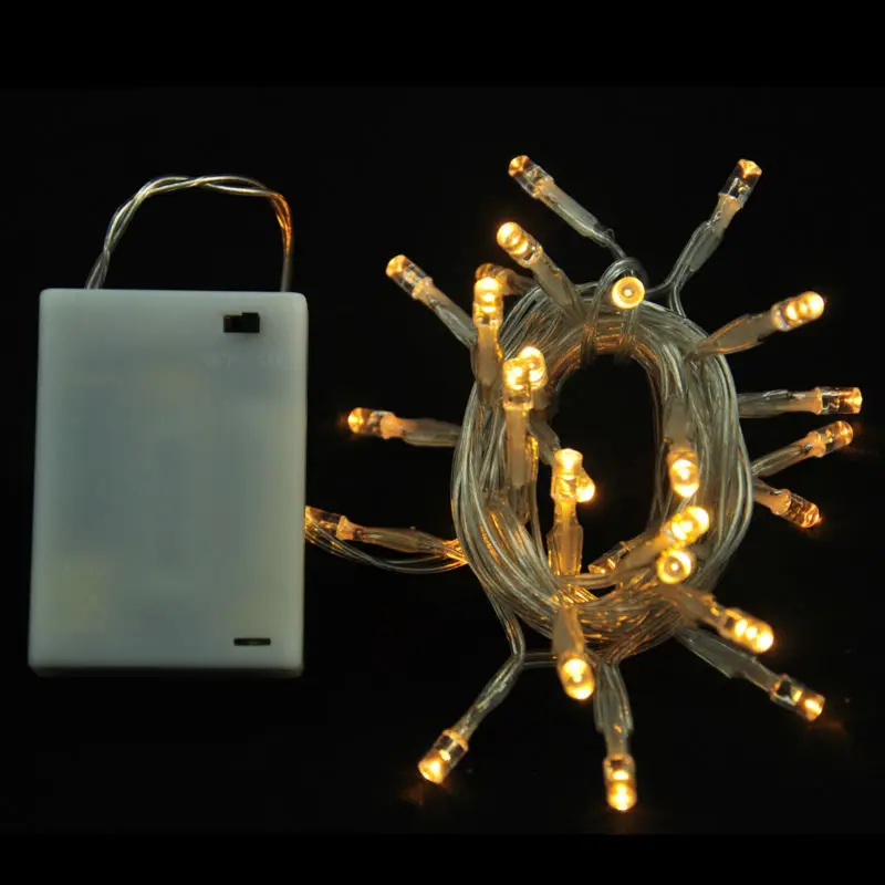 

Kitosun 3AA Battery Operated 3M 30LEDs Fairy String Light Strand for Wedding Party Events Holidays Decoration