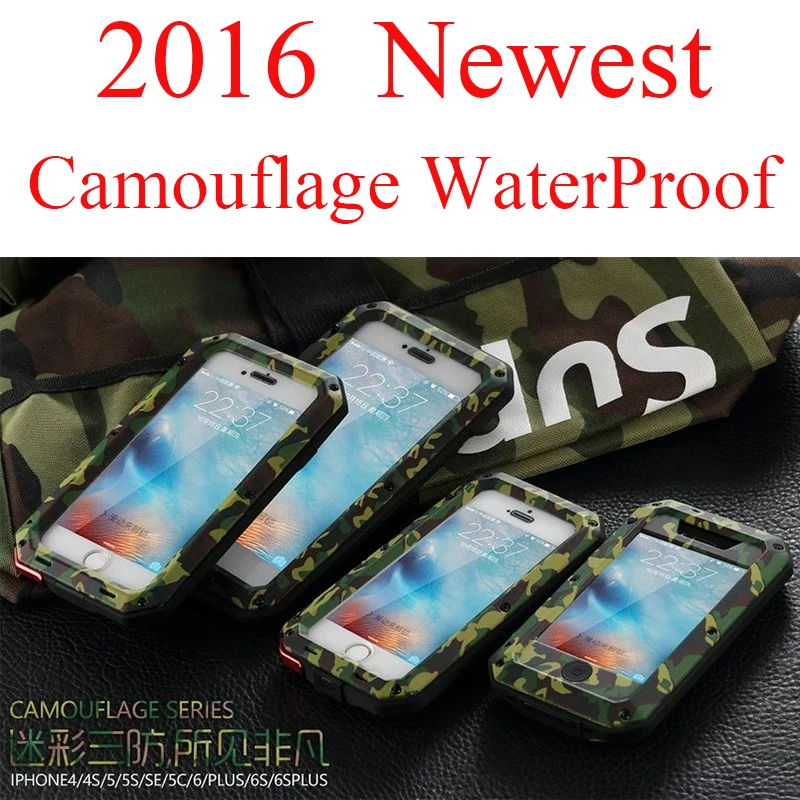 Army Camo Camouflage Pattern Luxury Dirt proof Shockproof Waterproof