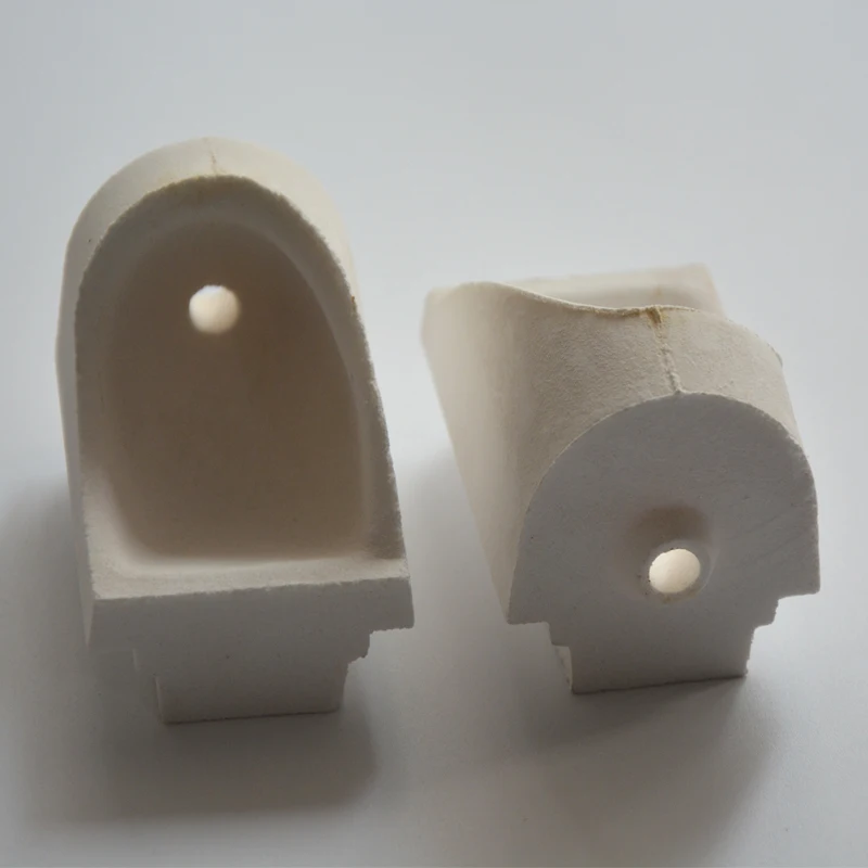 2 laboratorio dental cuarzo zirconia centrífugo fundición crisol encapuchado de alta calidad