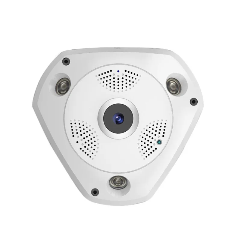 360 градусов широкий диапазон панорамный CCTV безопасности IP 1.3MP/3MP/5MP аудио камера