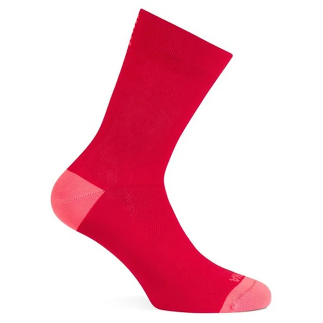 Профессиональные брендовые дышащие спортивные носки дорожные велосипедные носки спортивные носки для спорта на открытом воздухе - Цвет: red