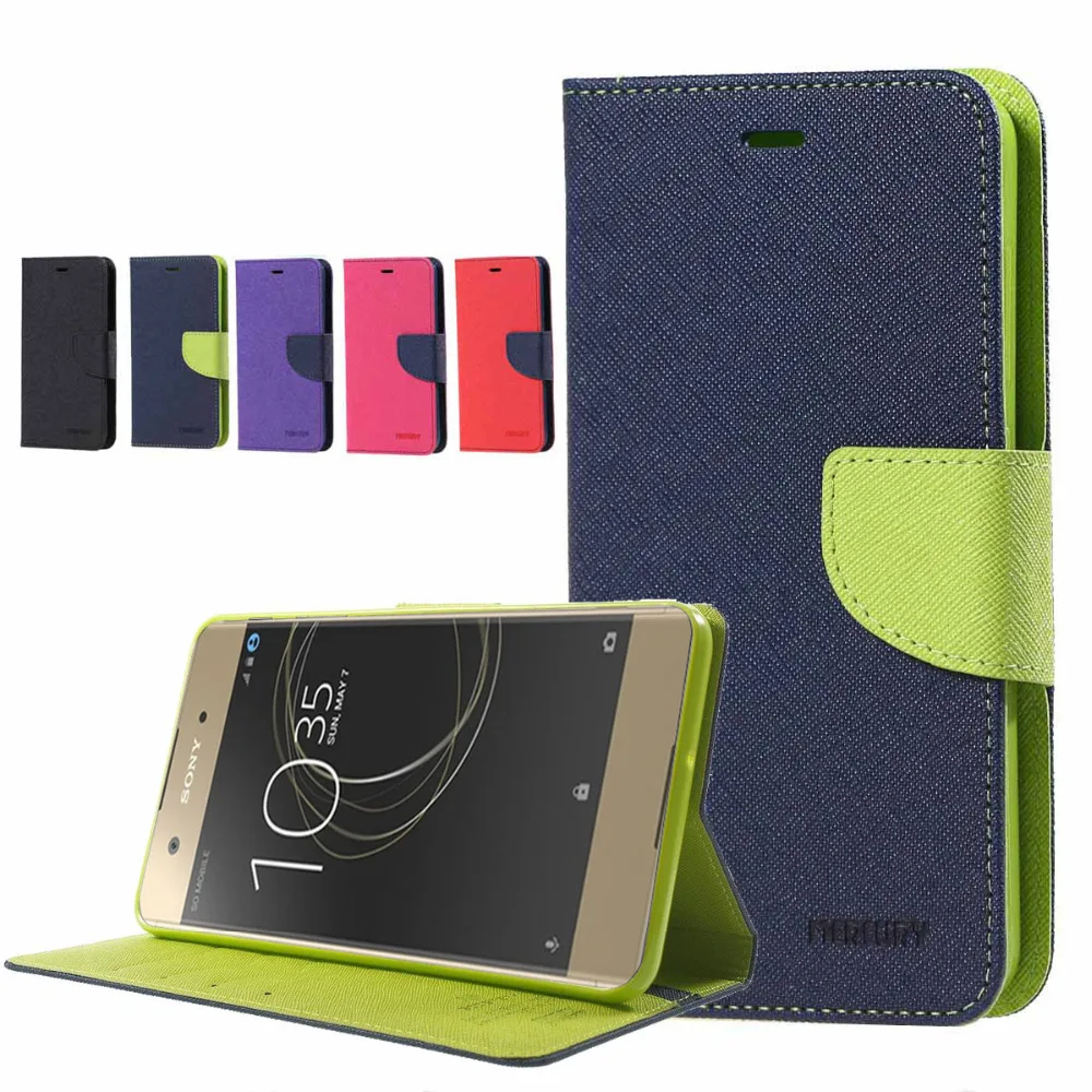 MSK Fancy Diary wallet Leather Stand flip Cover case for HTC Desire 626