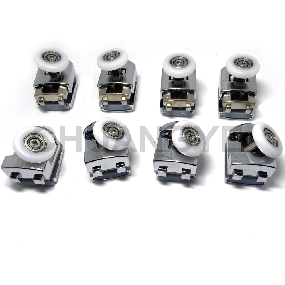 Set of 8 Shower Door Rollers Wheels Pulleys CY 907AB 25mmin Doors from