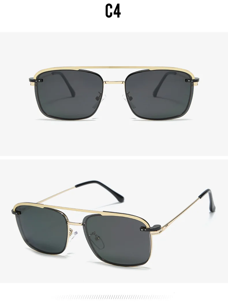 JackJad Модные поляризованные прикрепляемые прямоугольные стильные солнцезащитные очки винтажные линзы съемный фирменный дизайн солнцезащитные очки Oculos De Sol