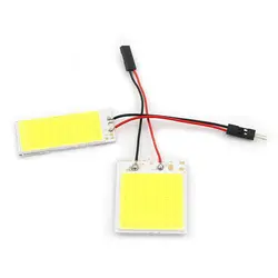 Новые 36/48 12v белые Светодиоды SMD COB панели Автомобильный плафон внутреннего освещения лампы оптом