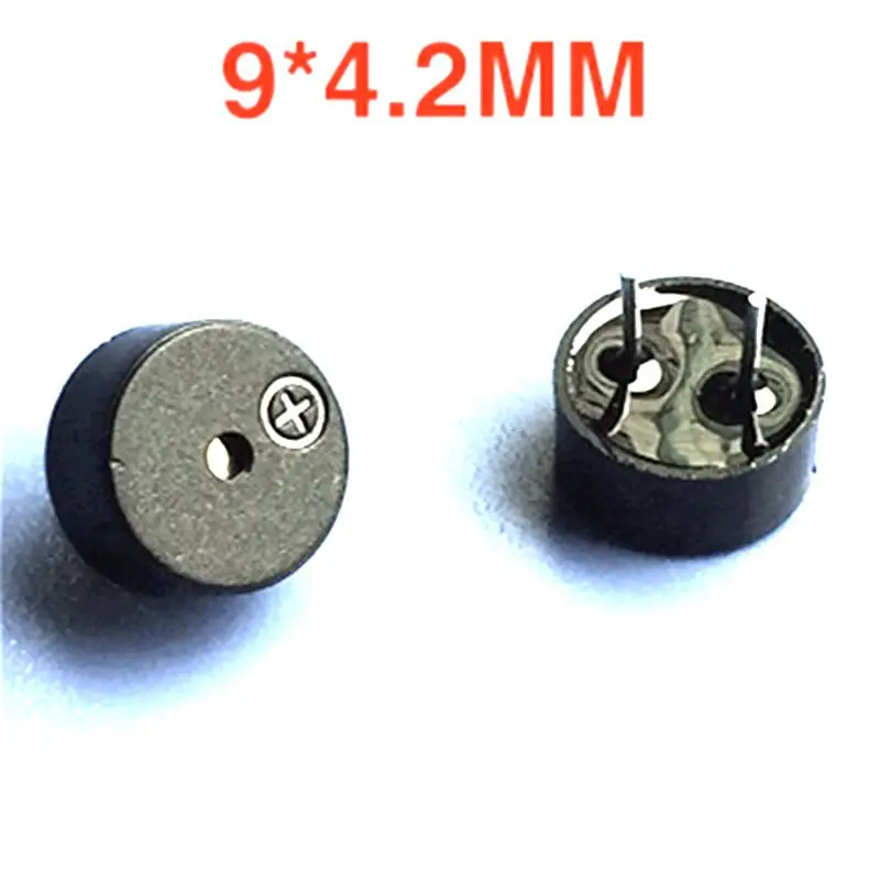 

Factory direct 9*4.2mm ultra small ultra-thin electromagnetic active buzzer 3V 5V 12V DC drive 9042