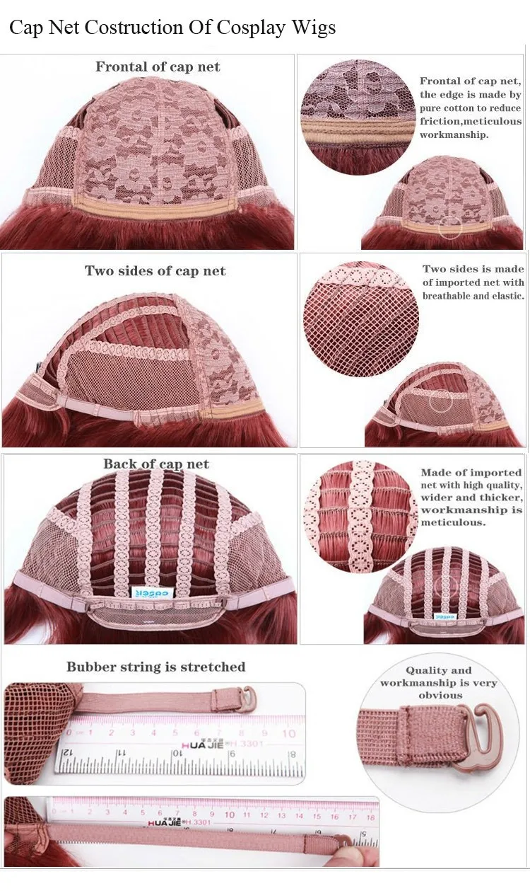 Apliques e perucas