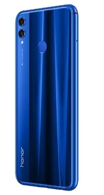 Honor 8X мобильный телефон 6,5 дюймов 1080x2340p FHD экран Kirin 710 Восьмиядерный фронтальная камера 16,0 Мп google play 3750 мАч батарея