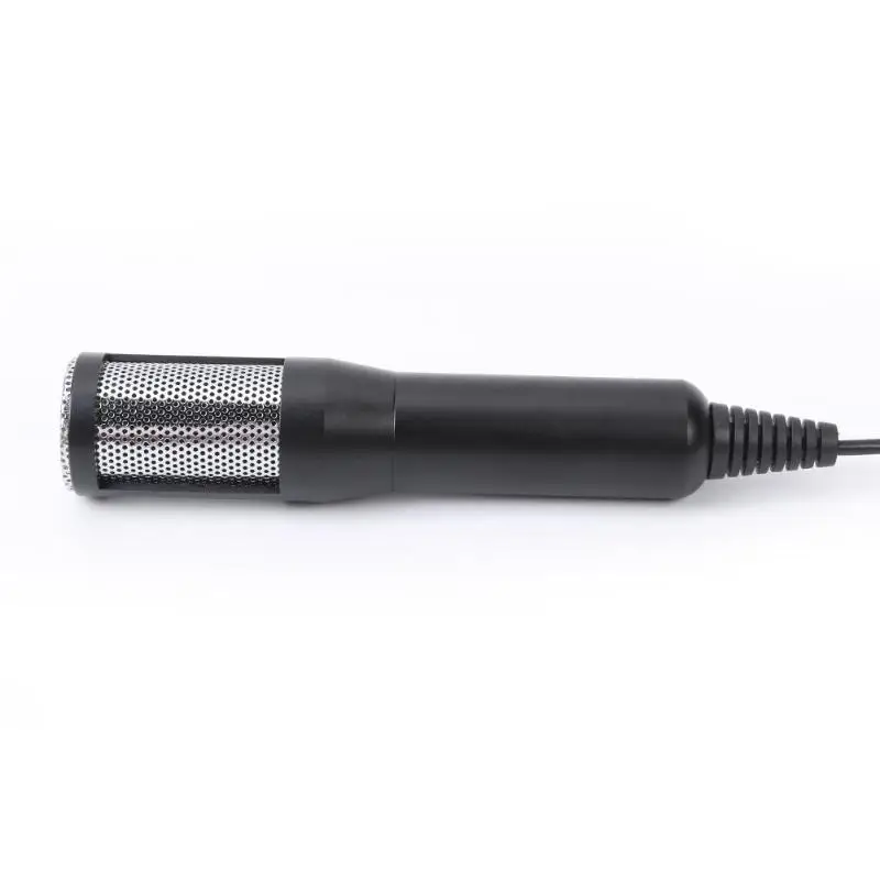 USB микрофон конденсаторный проводной ручной микрофон конденсатор со складной подставкой лобовое стекло для ПК чата 170*32*32 мм
