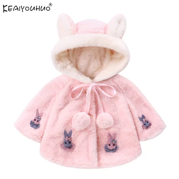 

New Jackets For Girls Clothes Autumn Warm Coats For Baby Girl Long Sleeve Jacket Kids Outerwear Children Clothing 1 2 3 4 Years