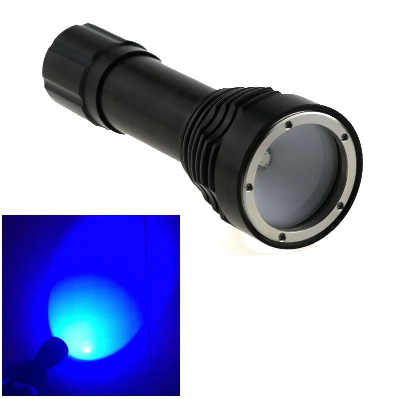 Blue Light CREE XML LED Diving Flashlight Blue Light Underwater Diving