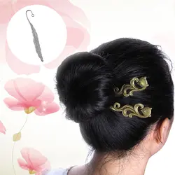 Женские Винтаж шпильки для волос металлический сплав геометрические заколки 8 видов стилей элегантный портативный заставки носить