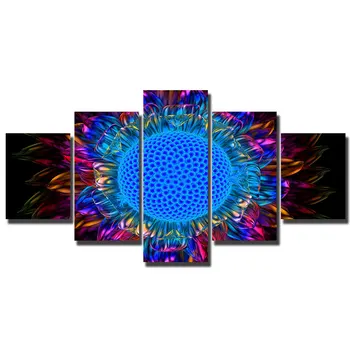 

Artryst HD posters and prints canvas painting Psychedelic Bloom wall pictures for living room decoration wall art poster WY243
