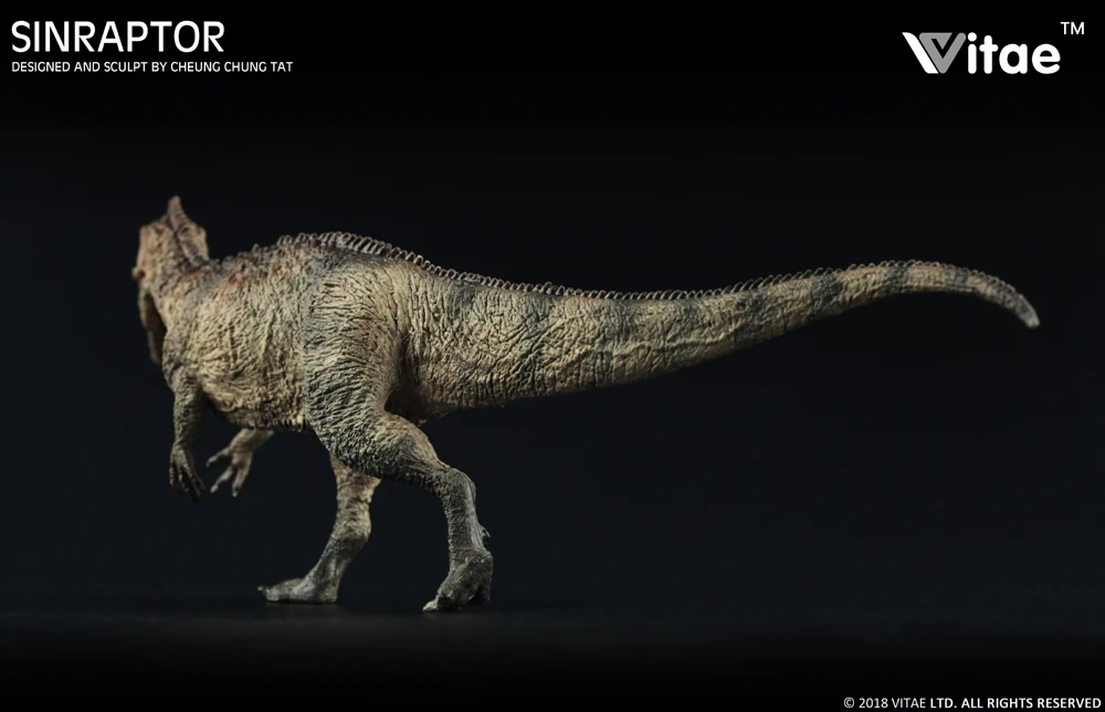 2018 жизненная модель динозавра Юрского периода животного Chilantaisaurus tashuikouensis