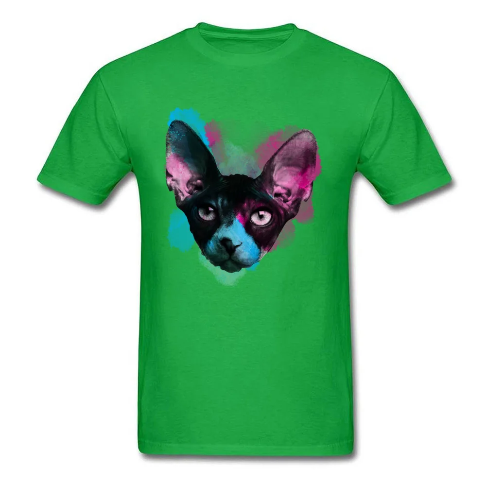 Weird Cat_green