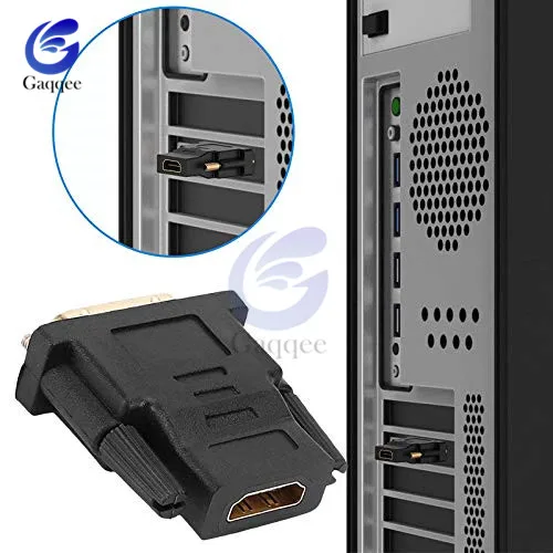 Кабели адаптеры DVI 24 + 1 HDMI позолоченный штекер 24k кабель Папа мама конвертер 1080P
