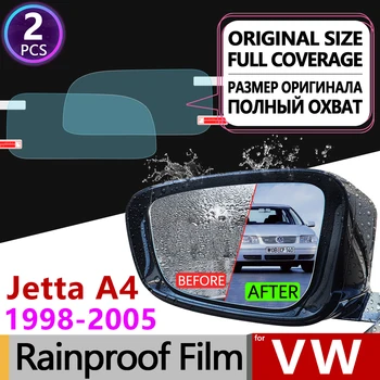 

2Pcs for Volkswagen VW Jetta A4 MK4 Bora 1999 - 2006 1J Full Cover Anti Fog Film Rearview Mirror Rainproof Foils Clear