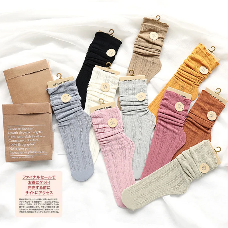 

1Pair New Women Socks Spring Summer Breathable Solid Hollow Out Women Soft Cute Long Sock For Girls Mesh Thin Socks Free Size