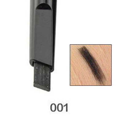 5 шт., модный автоматический карандаш для бровей, макияж для бровей, инструменты для макияжа, карандаш для бровей для женщин и девушек - Цвет: black