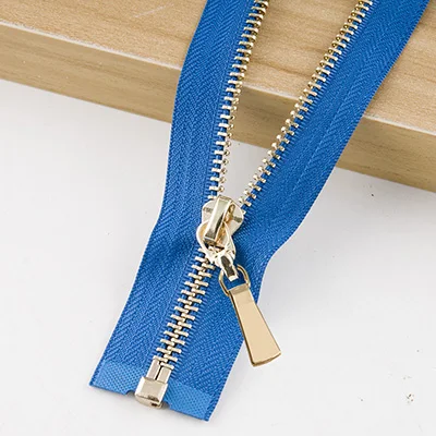 Meetee 1 шт. 85 см 5# металлическая молния открытый конец самофиксирующийся пуховик пальто застежка-молния DIY пошив костюма аксессуары для ремонта одежды ZA010