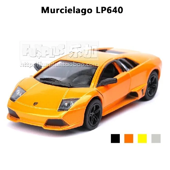 

High Simulation Exquisite Model ToyS: KiNSMART Car Styling Bat Murcielago LP640 Model 1:38 Alloy Sports Car Model Excellent Gift