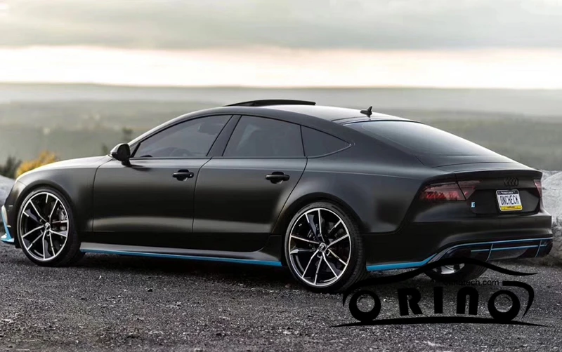 Pearl Metallic Black Vinyl Wrap-7
