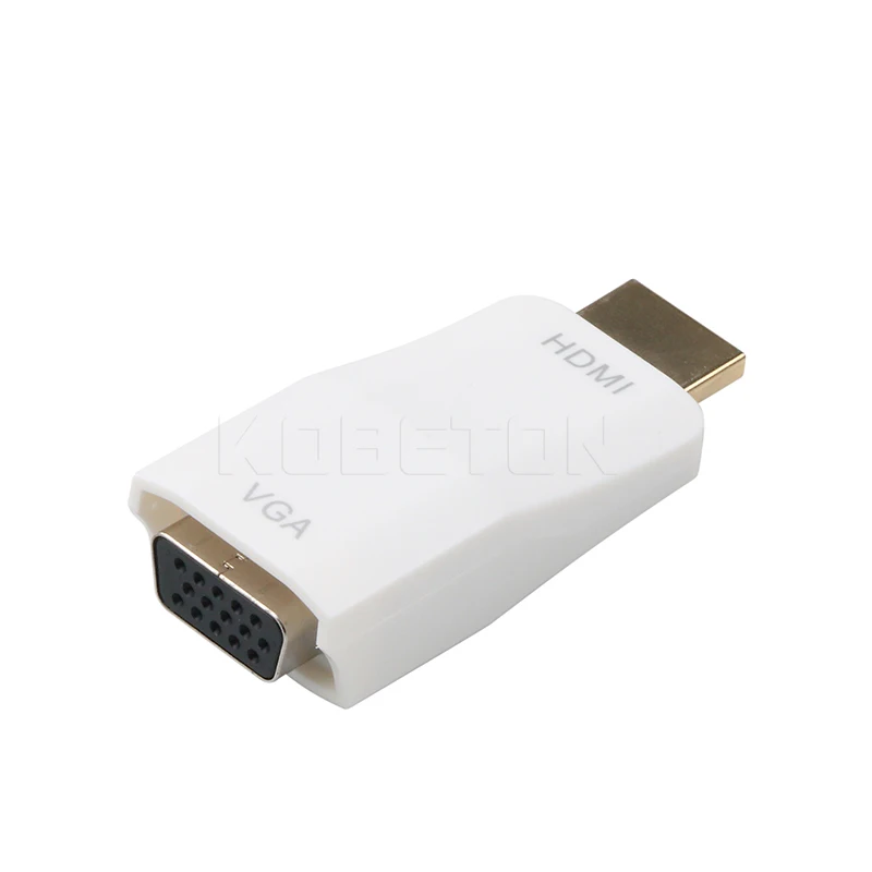 Kebidu HD 1080P Mini Female HDMI To Female VGA адаптер конвертер кабель HDMI to VGA адаптер с аудио кабелем для портативных ПК