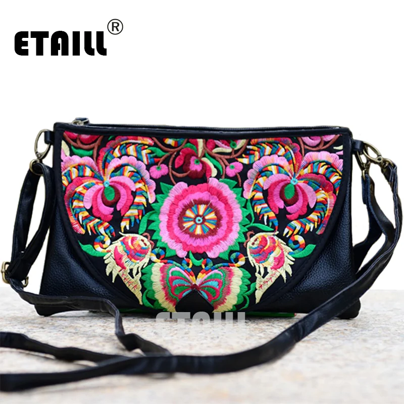 Leather Tuareg TASSEL Ethnic Tribal Ornament African Gift Fob Bag Purse Purple